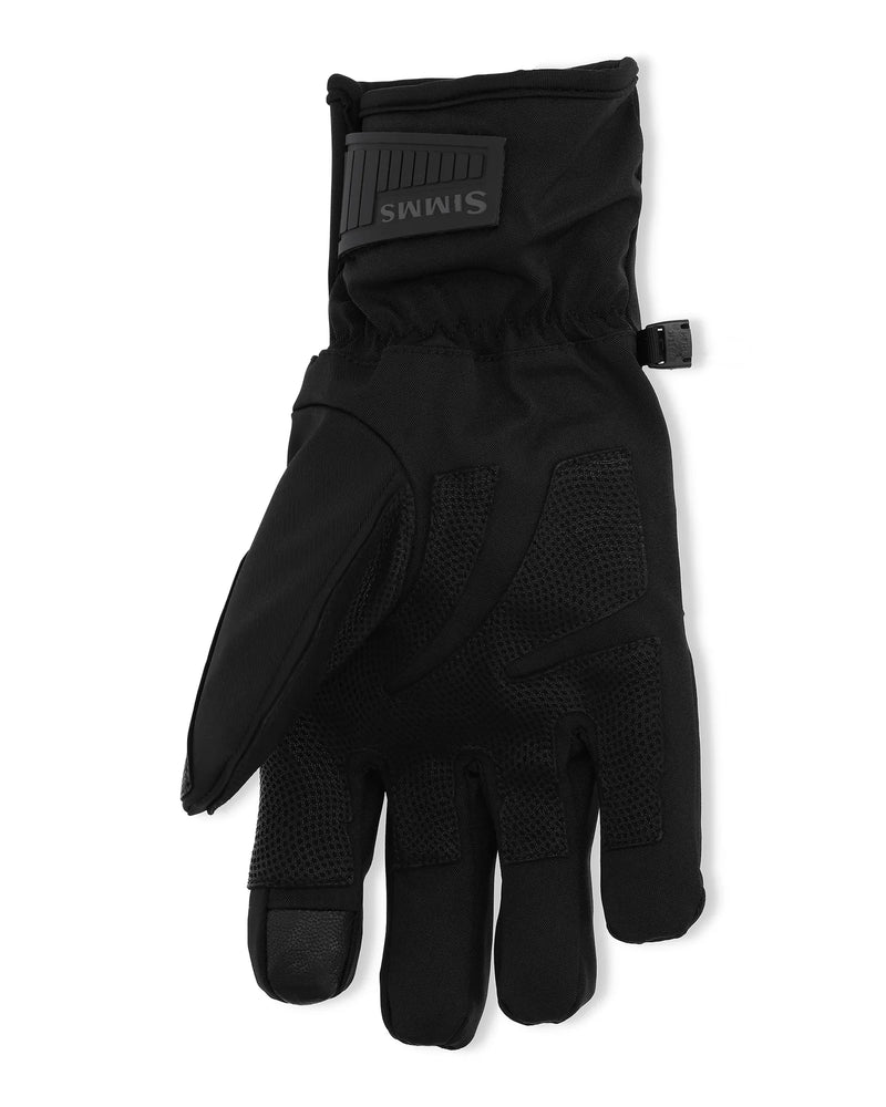 Load image into Gallery viewer, Simms Pro Dry Goretex glove and liner, black, textured palm with separate finger panels

