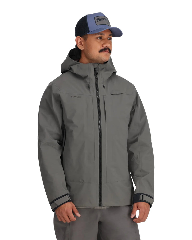 Load image into Gallery viewer, Men's G4 Pro jacket, dark gray with zip-front and two chest pockets
