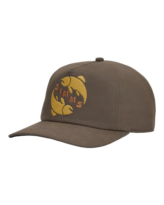 Simms Double Haul Cap - Loden Gemini Trout
