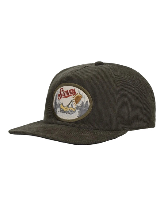 Simms Double Haul Corduroy Cap - Loden