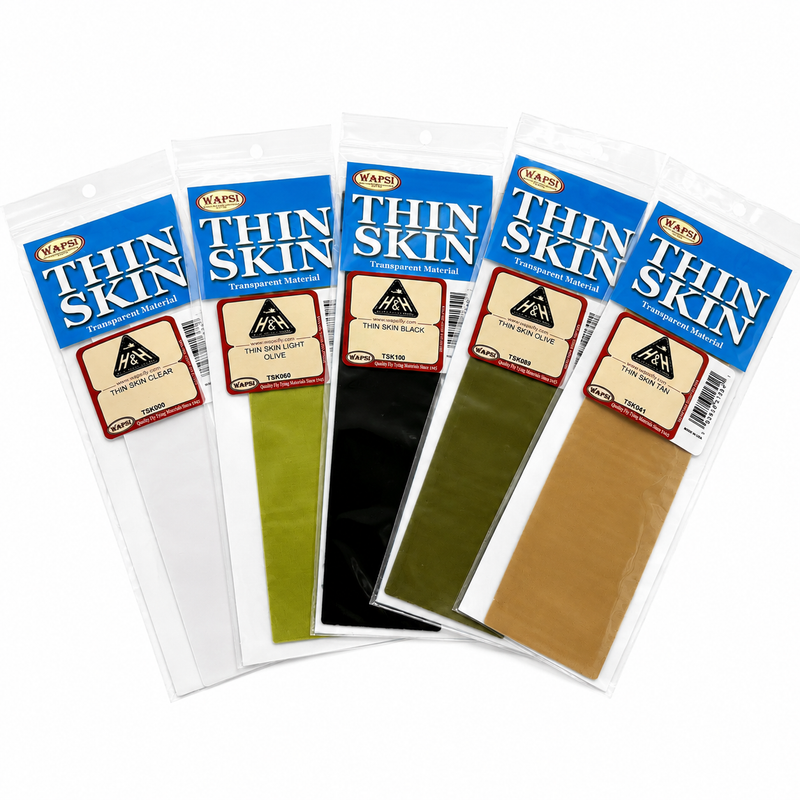 Load image into Gallery viewer, Wapsi Thin Skin transparent material variety pack of five color packets
