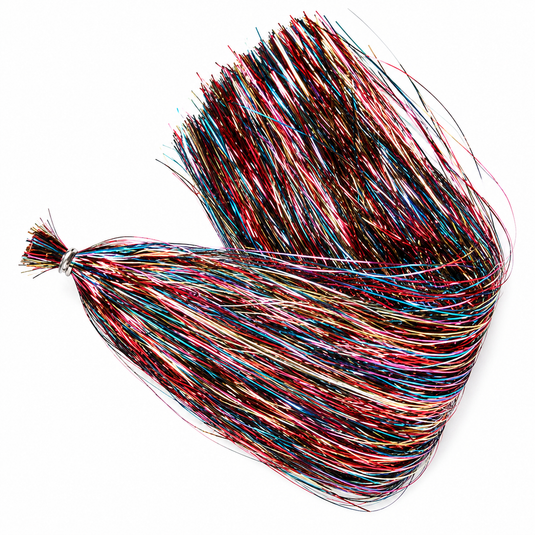 Regular Flashabou tinsel streamer in multicolor metallic strands