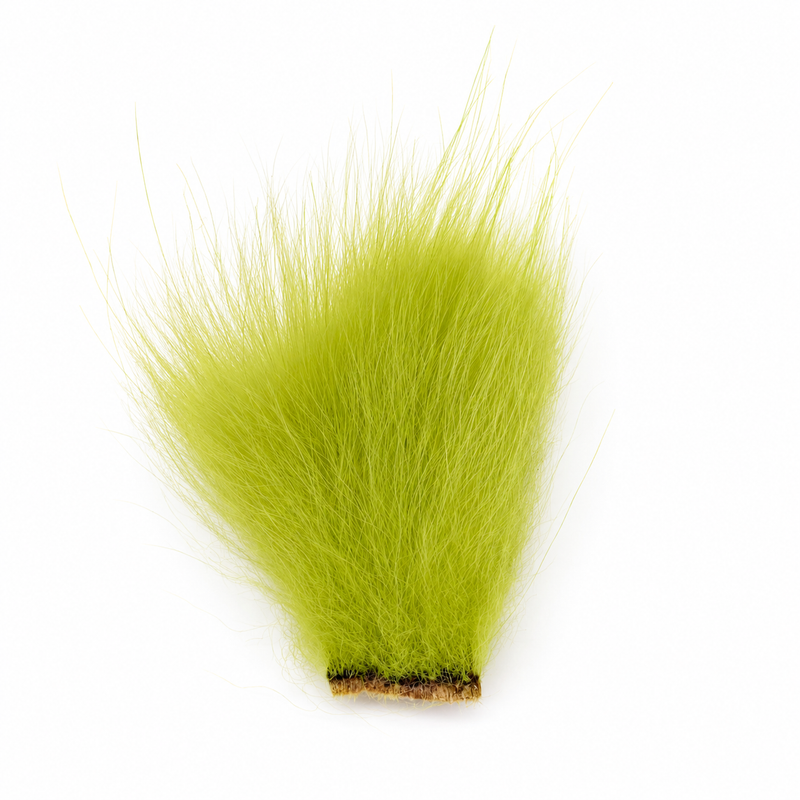 Load image into Gallery viewer, DARMOR polar bear fur tuft, Chartreuse
