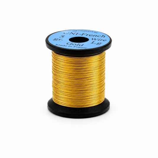 French wire spool in gold
