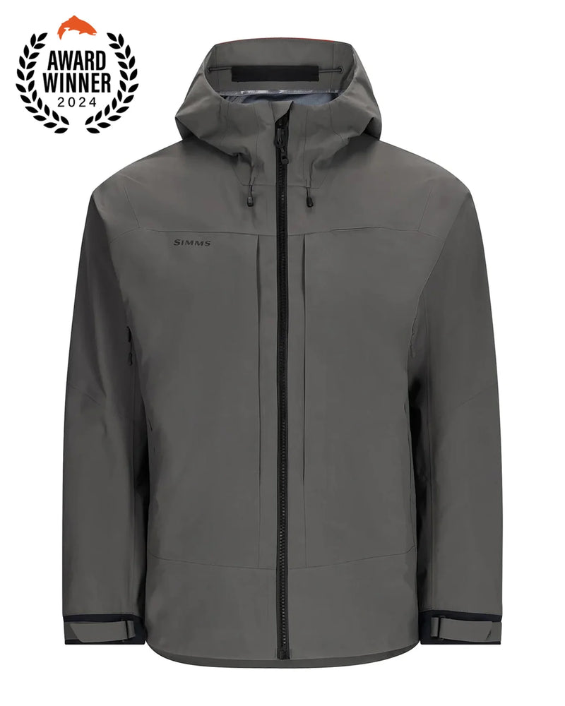 Load image into Gallery viewer, Men's G4 Pro jacket, dark gray with front zip and hood
