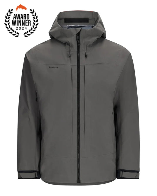 Men's G4 Pro jacket, dark gray with front zip and hood