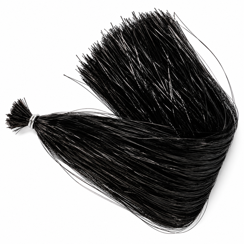 Load image into Gallery viewer, Flashabou streamer bundle, black metallic tinsel
