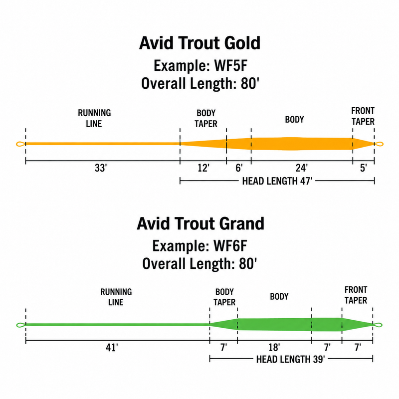 Load image into Gallery viewer, Rio Avid Gold Fly Line
