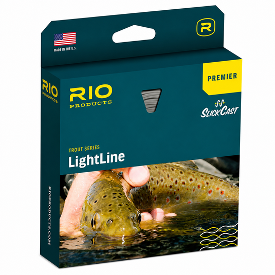 Rio LightLine double taper fly line box, Premier SlickCast Trout Series