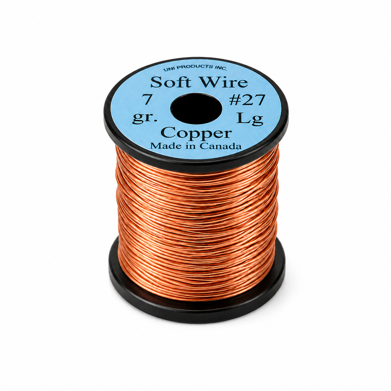 Load image into Gallery viewer, Copper soft wire spool with fine coiled wire
