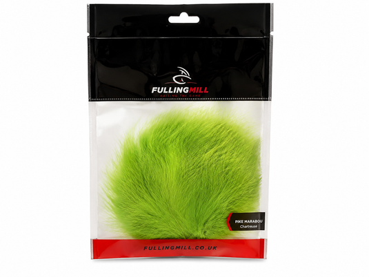 Fl. Chartreuse deer belly hair material in sealed bag
