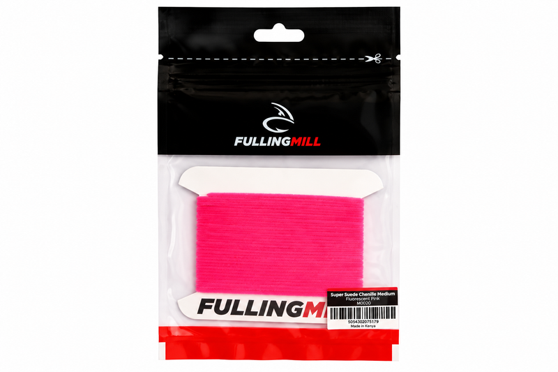 Load image into Gallery viewer, Fulling Mill Super Suede Chenille spool pack in bright pink

