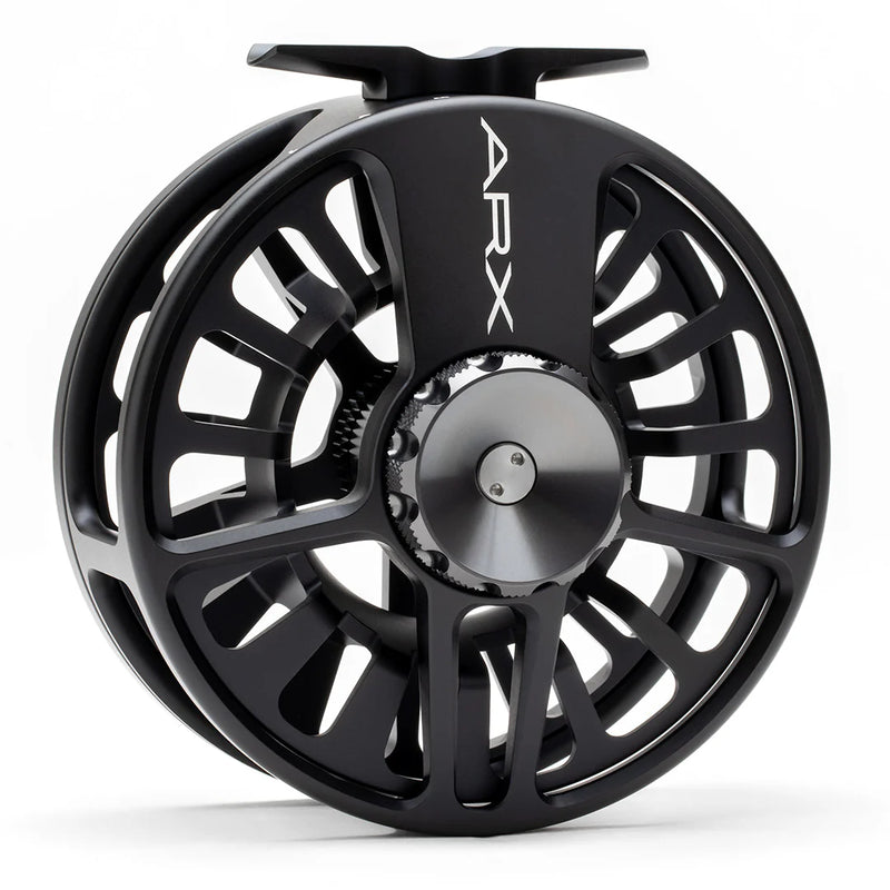 Load image into Gallery viewer, Lamson Arx II fly fishing reel in dark Nightfall finish
