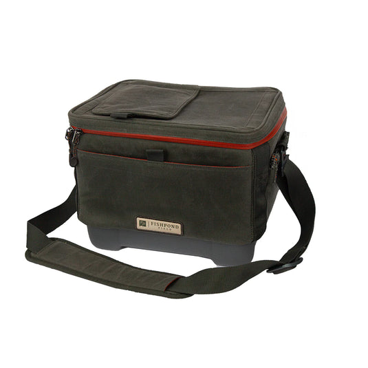 Fishpond Blizzard Cooler insulated bag in duskwood with carry strap and top flap