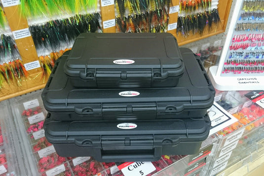 Fulling Mill XTREME fly box stacked cases with three latches