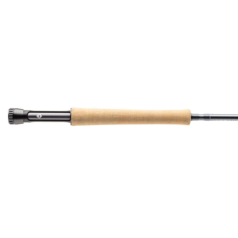 Load image into Gallery viewer, Fishing rod with cork handle and black reel seat

