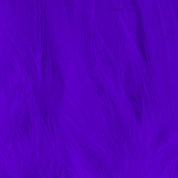 Load image into Gallery viewer, Purple hackle feathers, dense full tuft for fly tying and craft use
