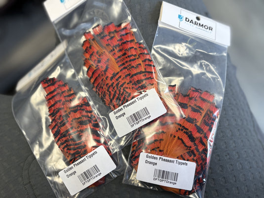 Darmor Golden Pheasant Tippets Dyed
