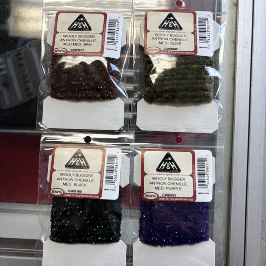 Hook & Hackle Wooly Bugger Chenille