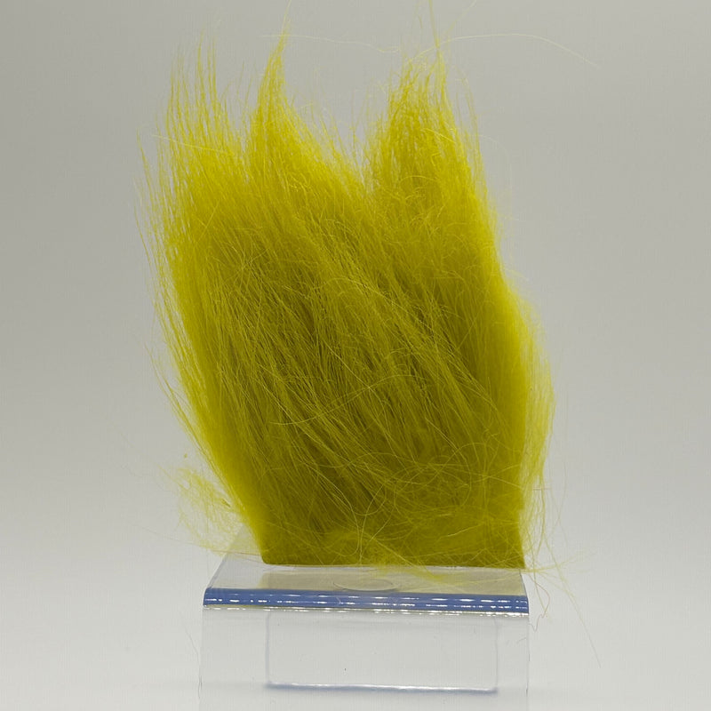 Load image into Gallery viewer, Yellow goat body hair bundle
