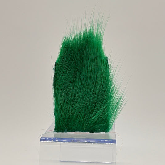 Green goat body hair bundle