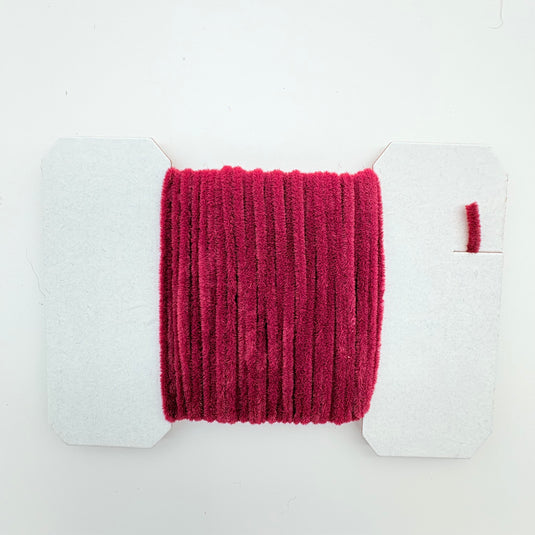 Ultra chenille thread spool, wine red