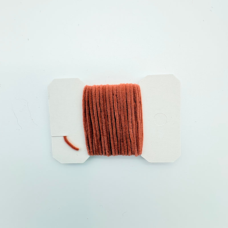 Load image into Gallery viewer, Ultra chenille thread spool, rust orange-brown
