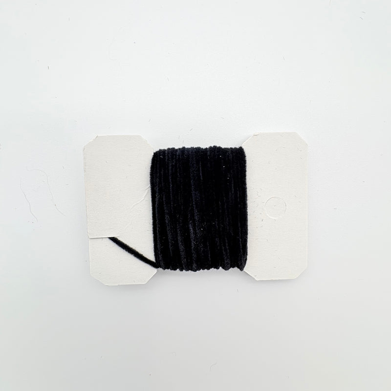 Load image into Gallery viewer, Ultra chenille thread spool, black
