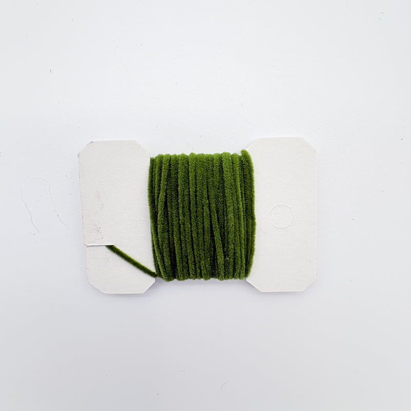 Load image into Gallery viewer, Ultra chenille thread spool, olive green
