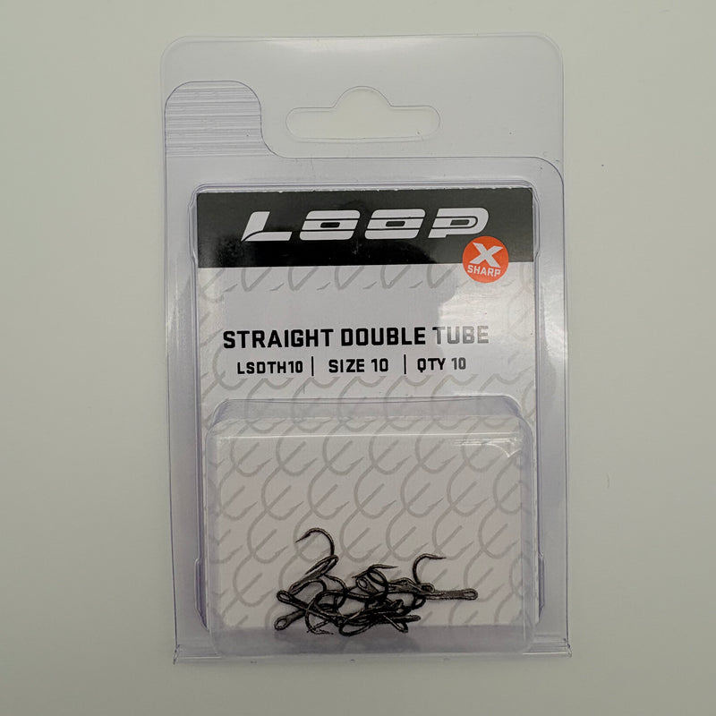 Load image into Gallery viewer, LOOP Tube Fly Hook Double
