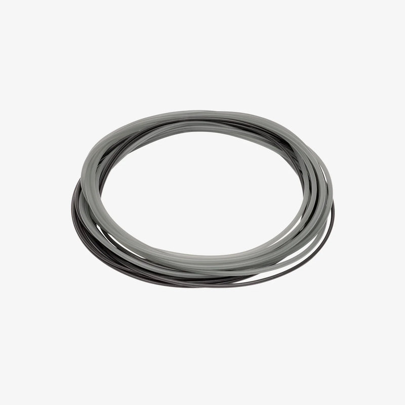 Load image into Gallery viewer, Rio MDC sink tips line coil, 12 ft, dark gray and black loops
