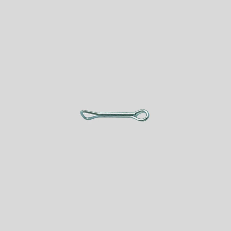 Load image into Gallery viewer, Articulated fish shank, metal hook with extended bar and two loops

