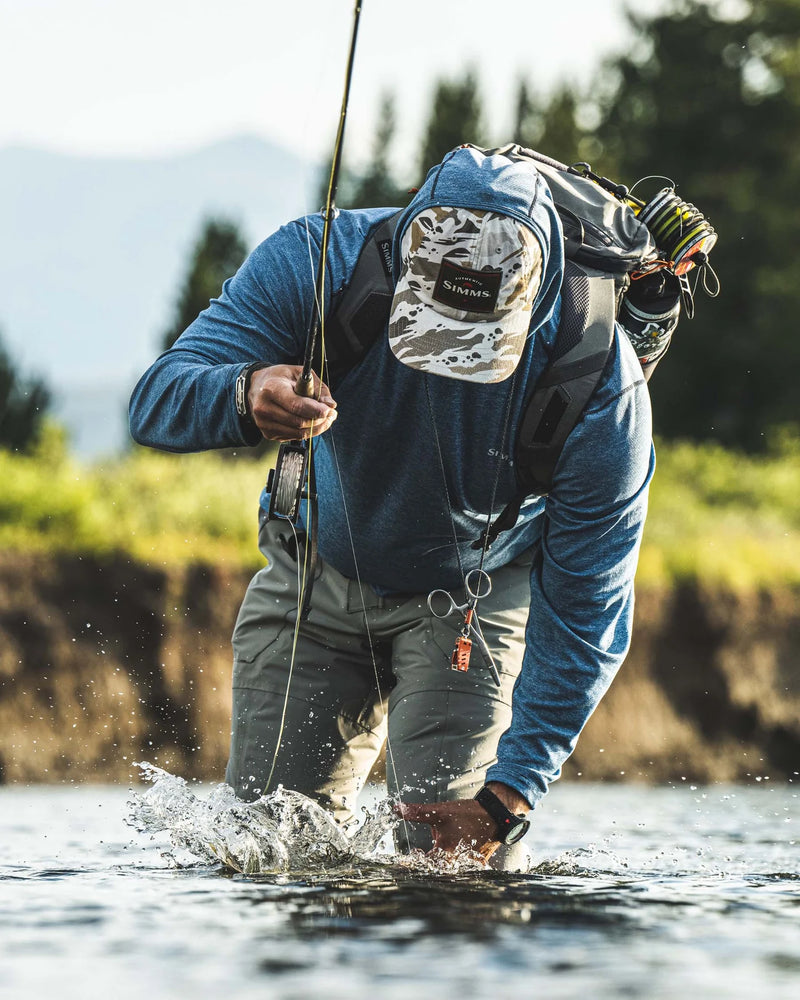 Load image into Gallery viewer, Men's pant wader, dark gray, adjustable suspenders and knee paneling
