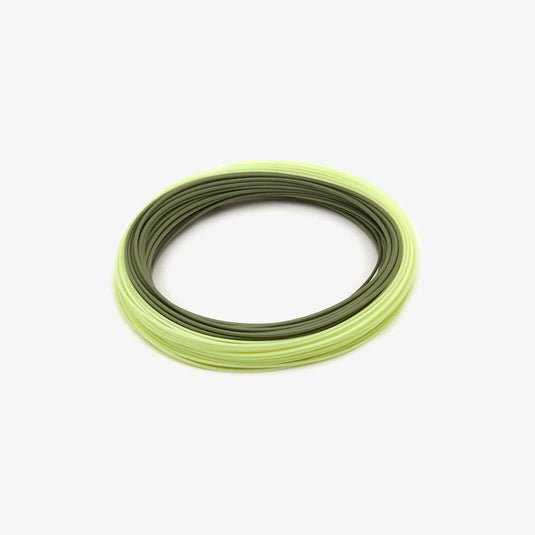 Green fly line coil
