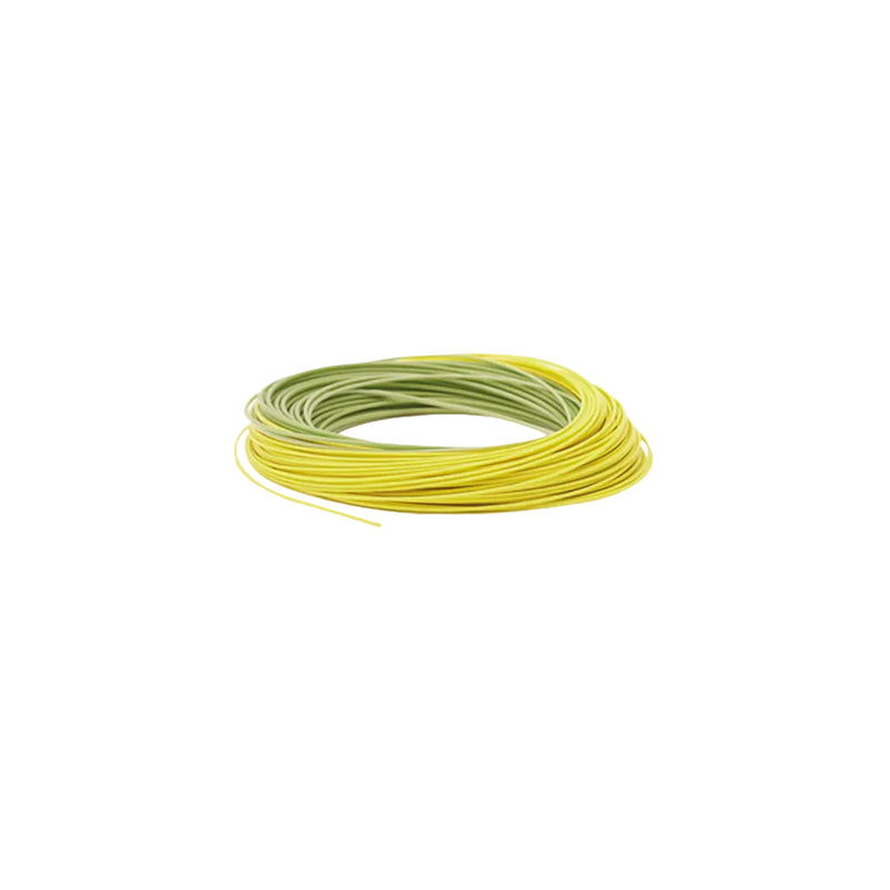 Load image into Gallery viewer, Lime-yellow fly line coil
