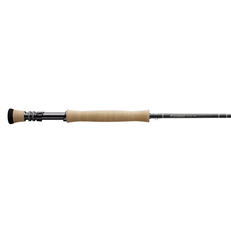 Load image into Gallery viewer, Fishing rod handle with reel seat and black rod shaft
