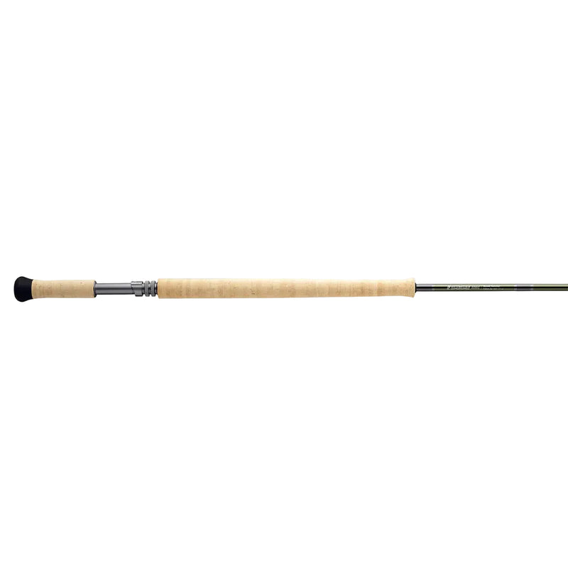 Load image into Gallery viewer, Sage Sonic Switch fishing rod with cork handle and black reel seat
