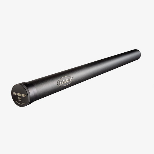 Sage Sonic Switch fishing rod butt cap in black with brand logo
