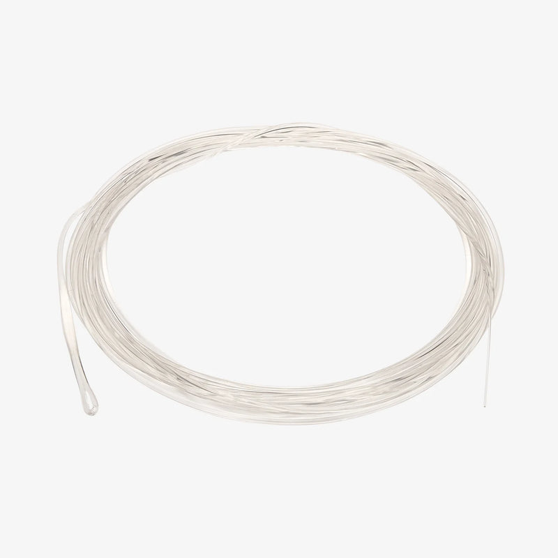 Load image into Gallery viewer, Clear sinking fishing leader line, 7 ft, coiled spool.
