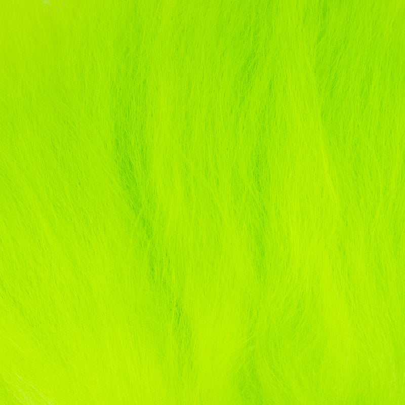 Load image into Gallery viewer, Icelandic sheep hair tuft, chartreuse neon yellow-green
