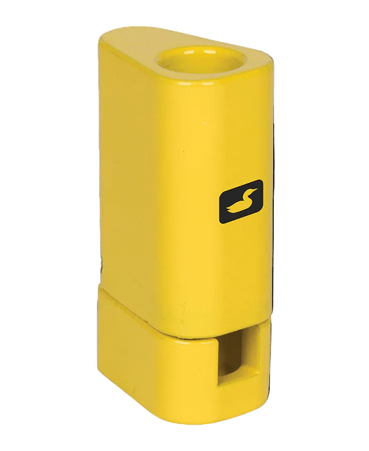 Zippy Hair Stacker yellow dispenser with top slot and base catch