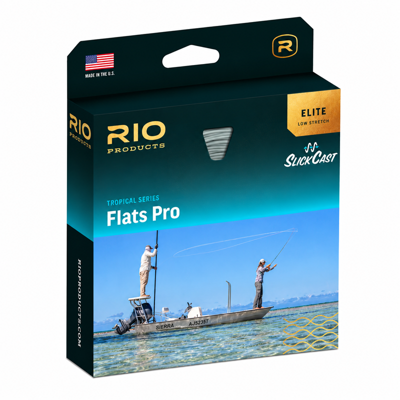 Load image into Gallery viewer, Rio Products fishing line box labeled Elite Flats Pro
