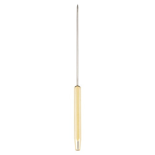 Dr. Slick brass bodkin with pointed metal tip and light wood handle