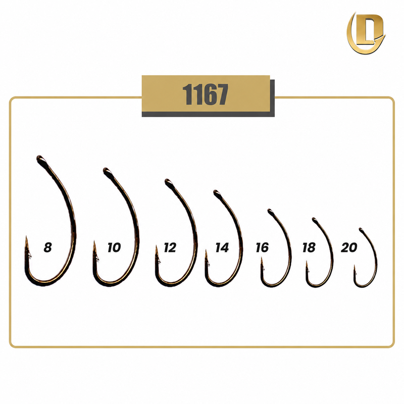 Load image into Gallery viewer, Daiichi 1167 Curved Hook
