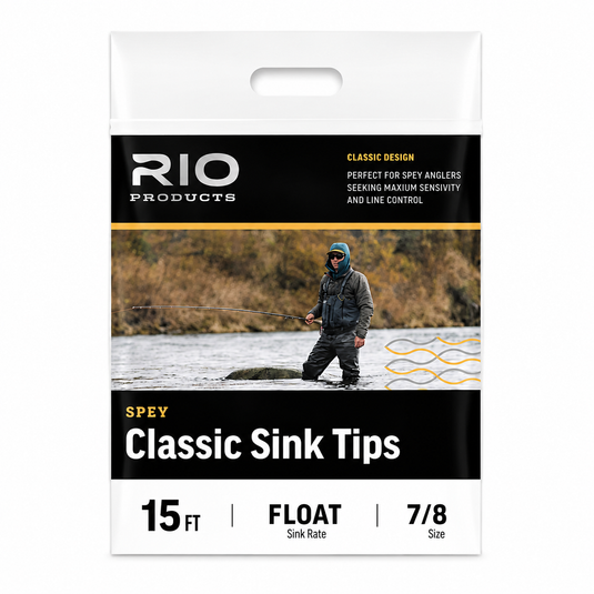Sink tips package labeled Classic, 15 ft, with Rio logo