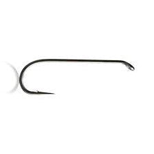Mustad Roar Streamer hook with dark curved shank and barb
