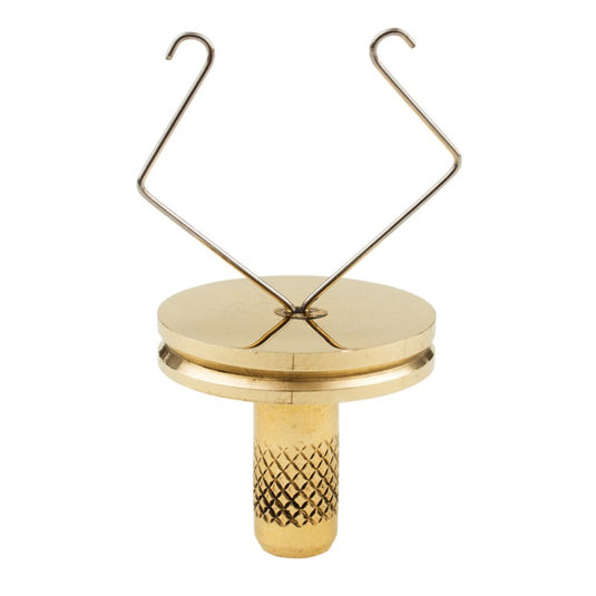 Dr. Slick dubbing twister tool with U-shaped wire and gold-toned base