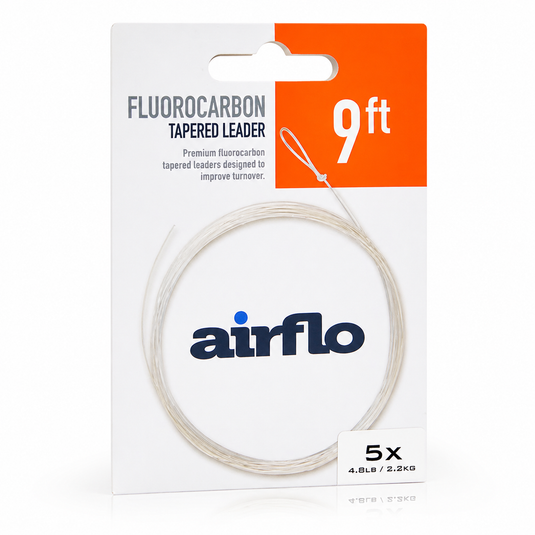 Airflo Flurocarbon Tapered Leader 9ft