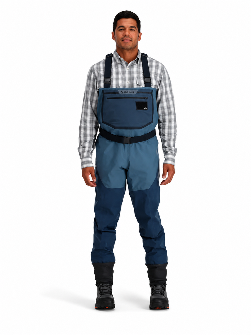 Load image into Gallery viewer, Simms Midnight Freestone Waders
