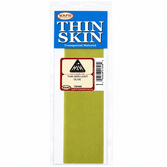 Wapsi Thin Skin light olive transparent material sheet in sealed packet